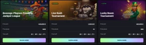 winplace casino tournamets